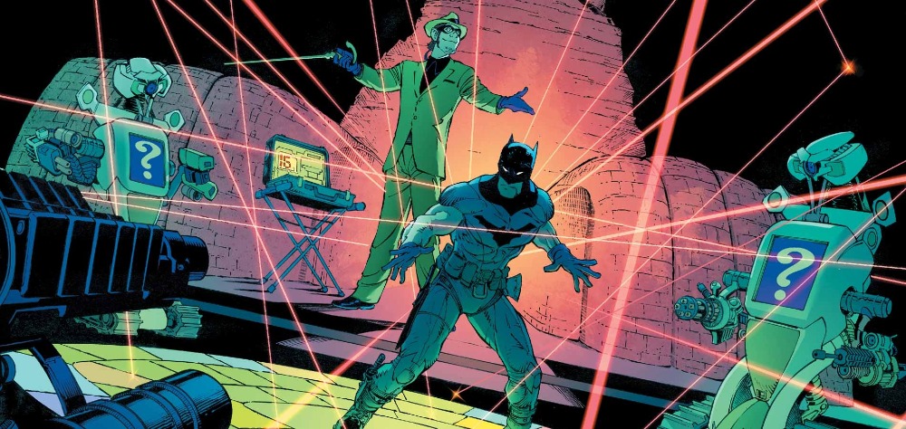 Загадочник и Бэтмен в комиксах DC