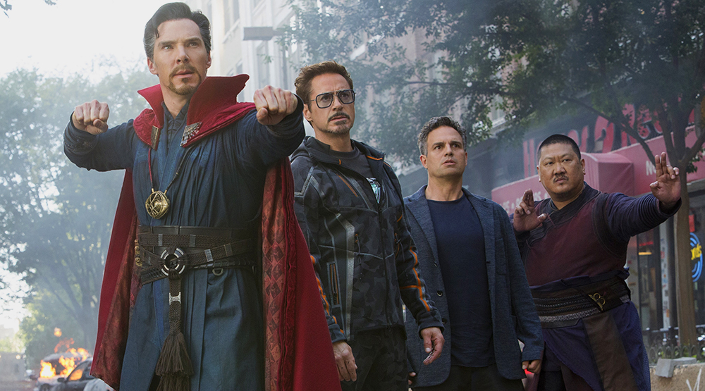 Кадр из фильма «Мстители: Война бесконечности»