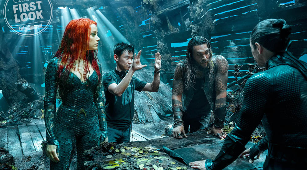 Кадр со съемок фильма «Аквамен»
