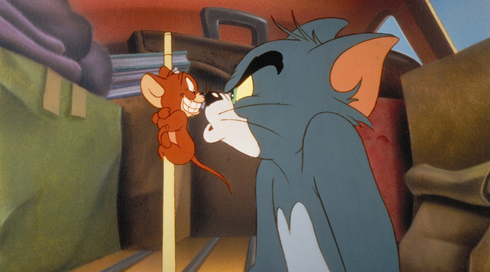 Кадр из мультфильма «Том и Джерри»