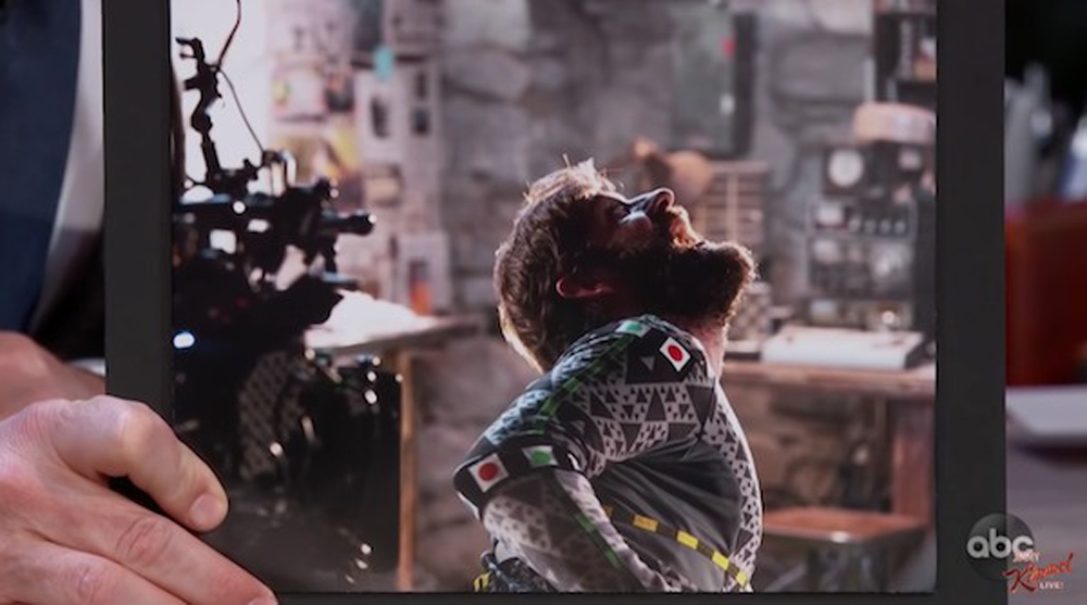 Джон Красински на съемочной площадке фильма «Тихое место»
