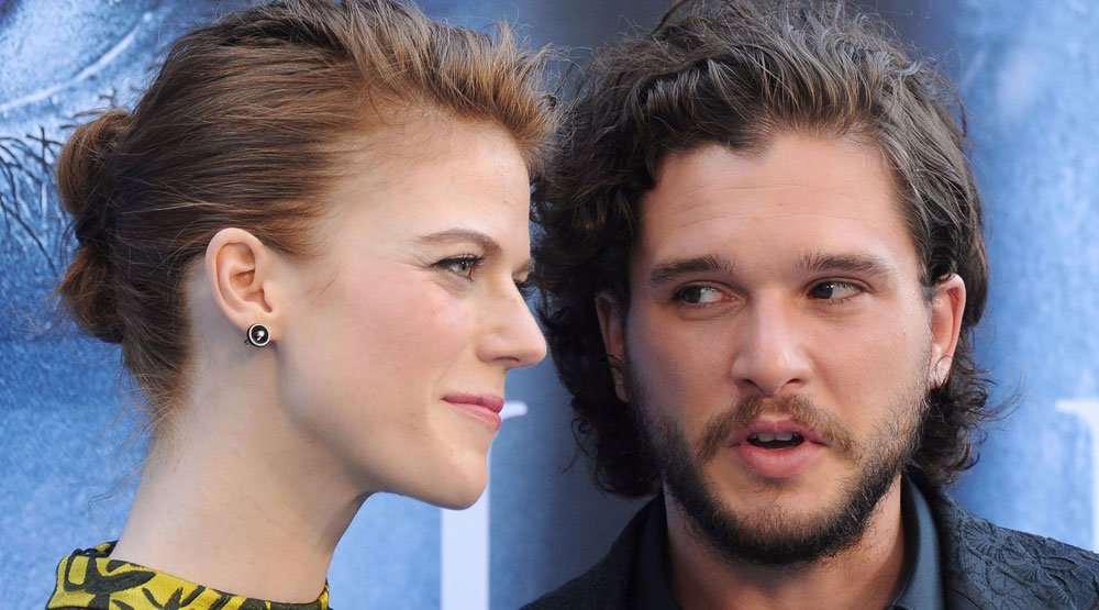Кит Харингтон и Роуз Лесли