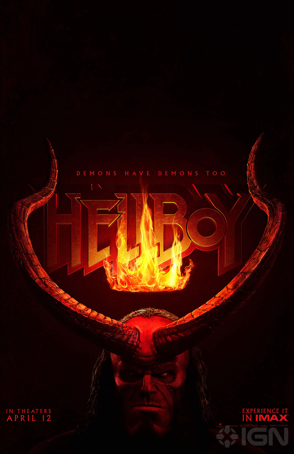 Промо-постер фильма «Хеллбой»
