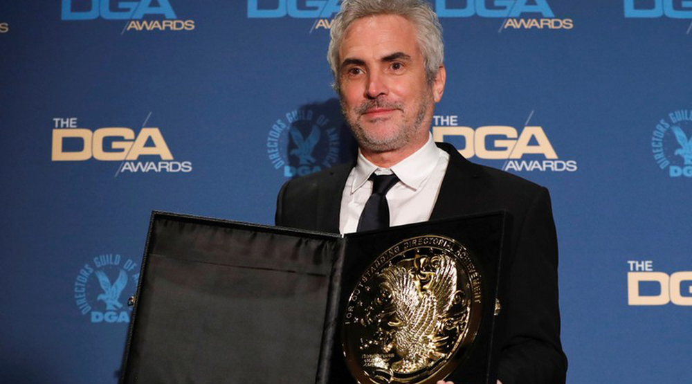 Альфонсо Куарон на премии Гильдии режиссеров США