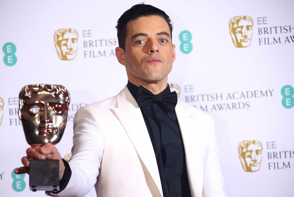 Рами Малек на премии BAFTA