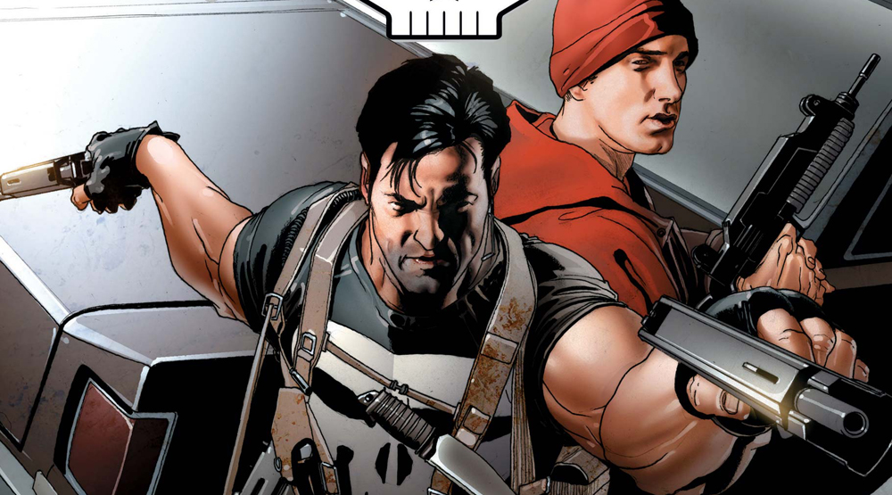 Обложка комикса «Эминем/Каратель»