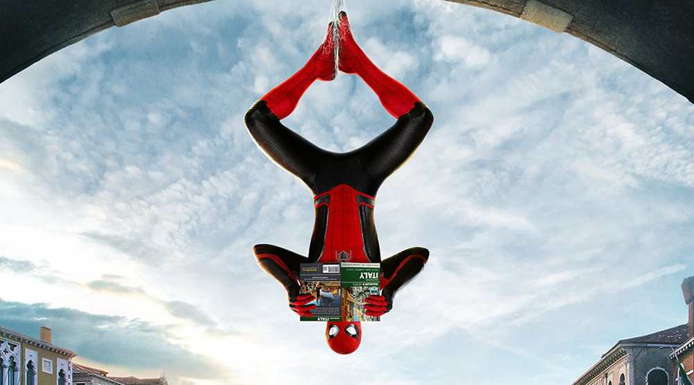 Промо-постер фильма «Человек-паук: Вдали от дома»