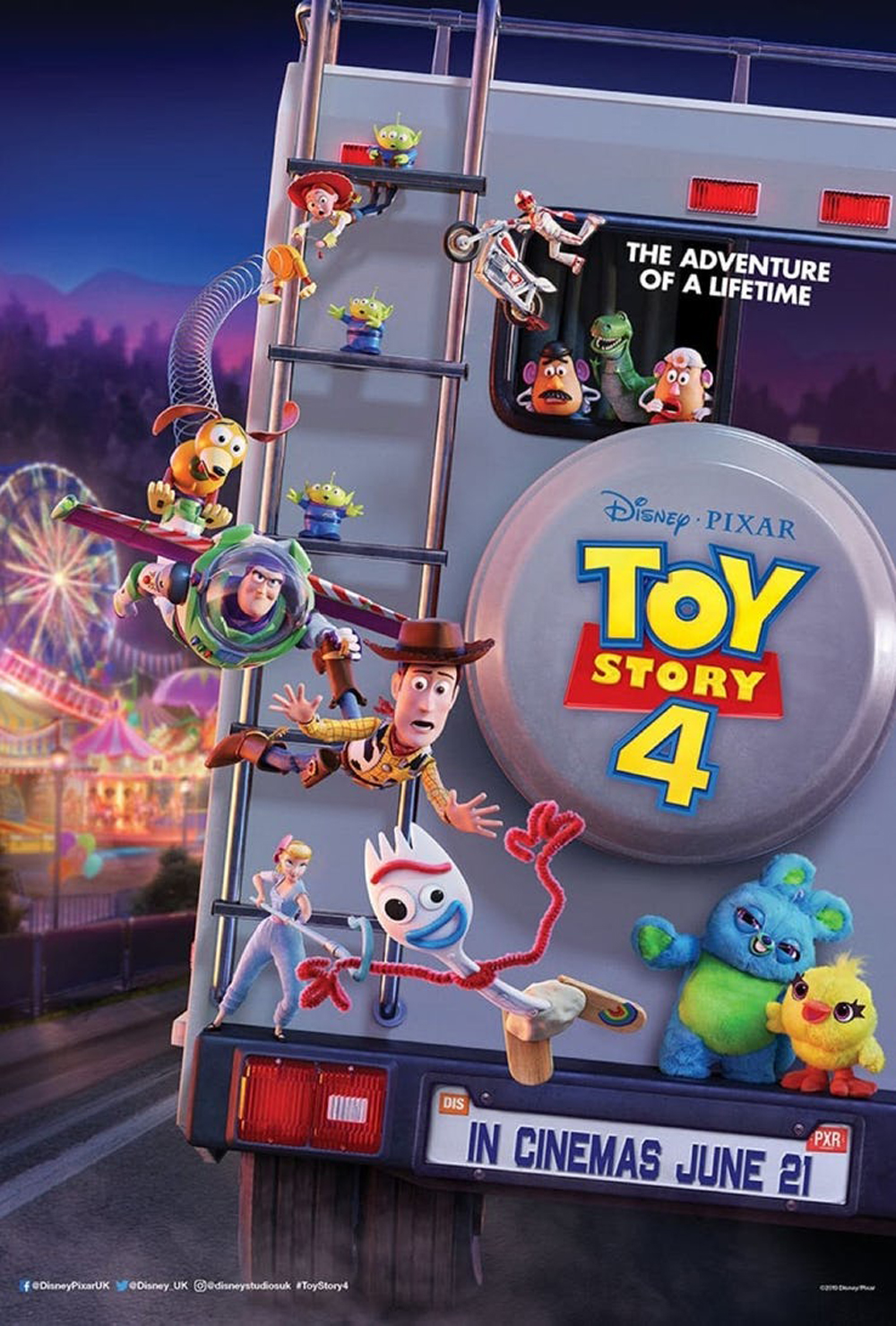 Промо-постер мультфильма «История игрушек 4»