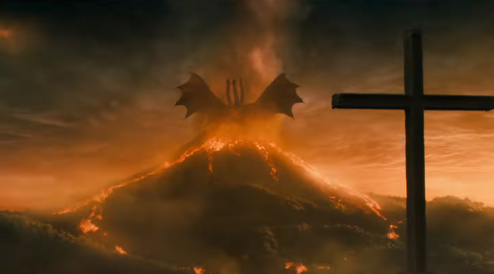 Кадр из фильма «Годзилла 2: Король монстров»