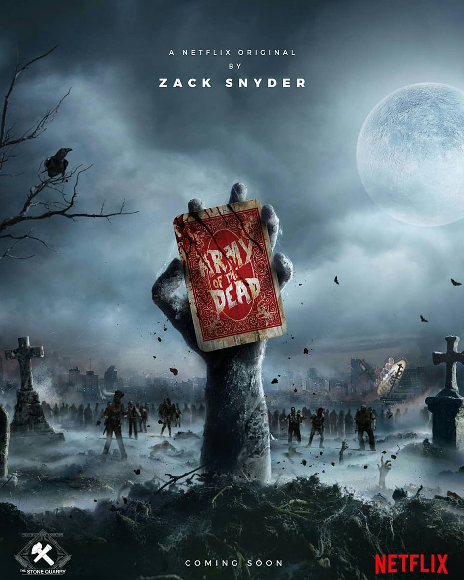 Первый постер фильма Netflix «Армия мертвецов»