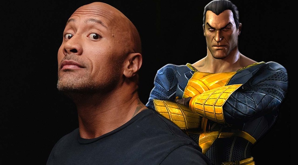 Дуэйн Джонсон и Черный Адам