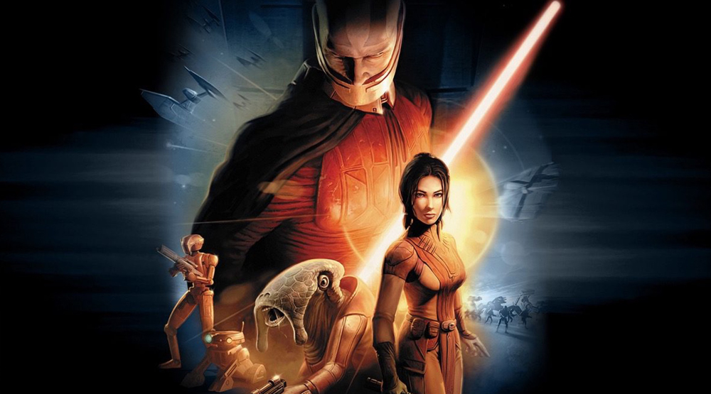 Промо-постер игры «Звездные войны: Рыцари Старой Республики»