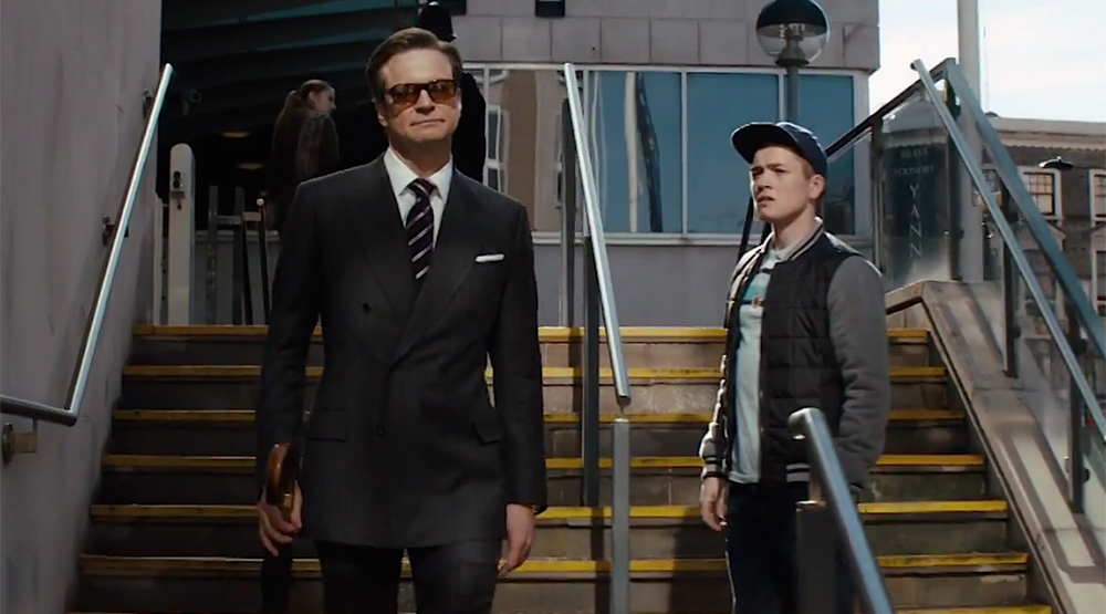 Кадр из фильма «Kingsman: Секретная служба»