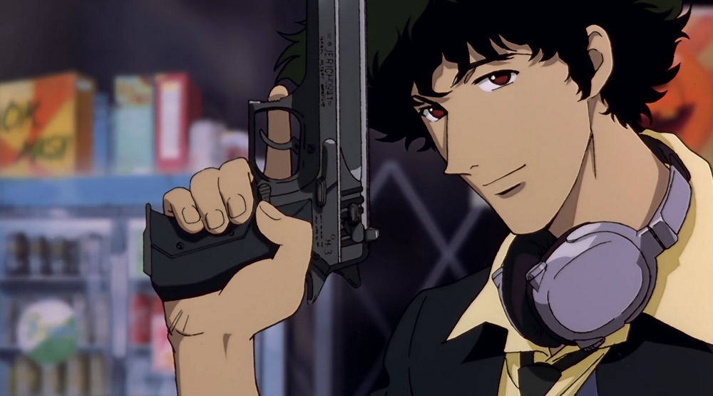Кадр из аниме-сериала «Ковбой Бибоп»