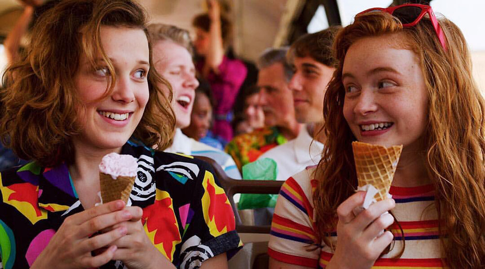 Кадр из 3 сезона сериала «Очень странные дела»