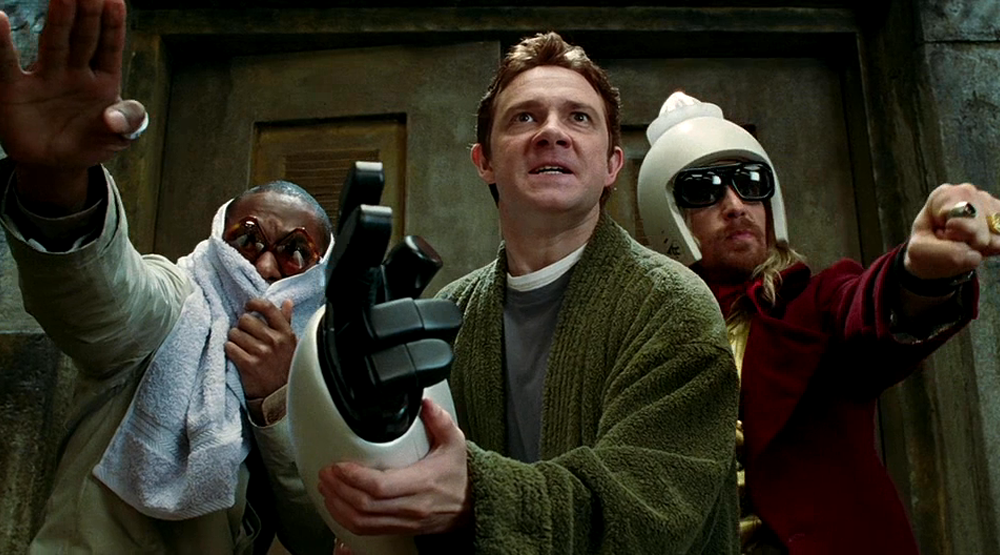 Кадр из фильма «Автостопом по галактике»