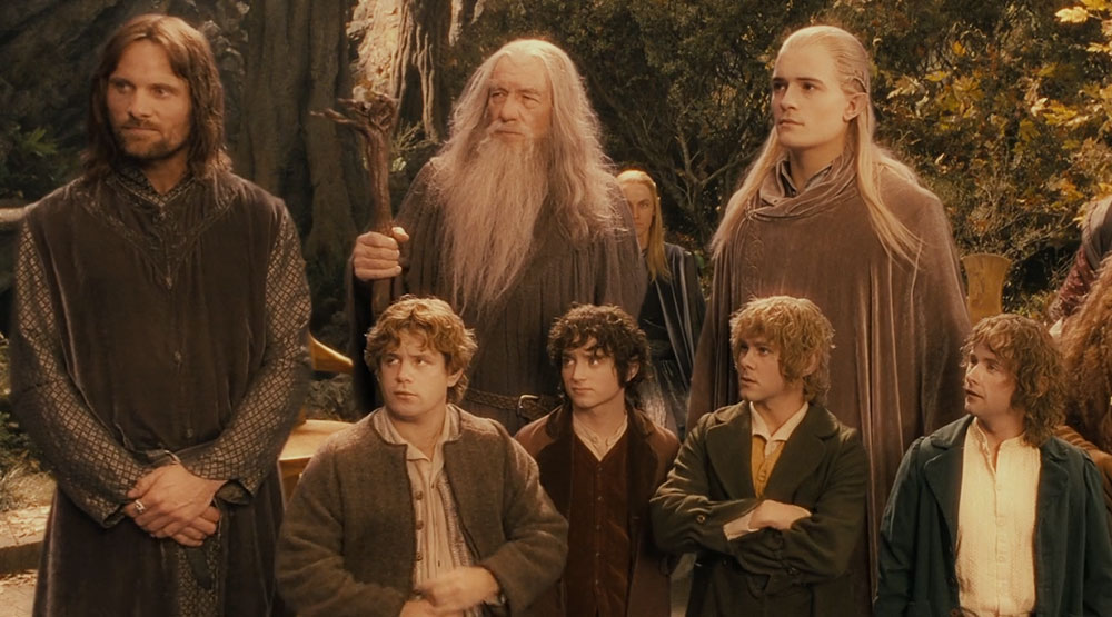 Кадр из фильма «Властелин колец: Братство кольца»