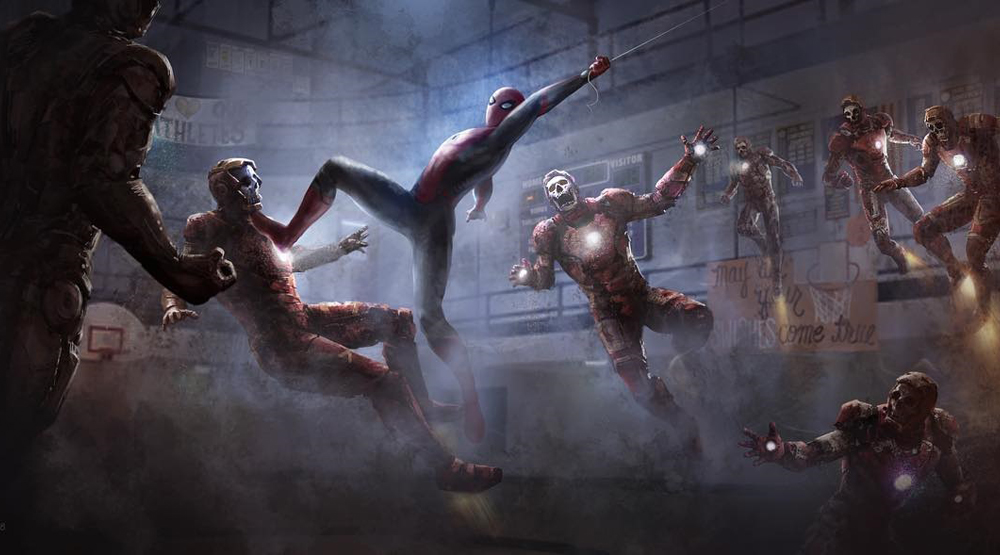 Концепт-арт фильма «Человек-паук: Вдали от дома»