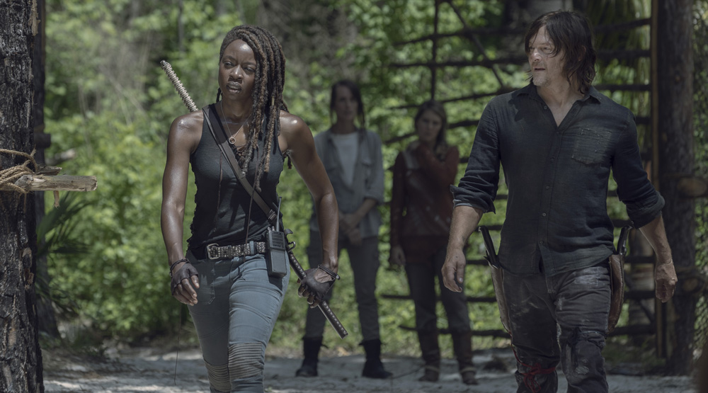 Кадр из сериала «Ходячие мертвецы»