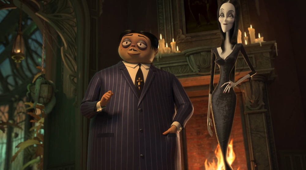 Кадр из мультфильма «Семейка Аддамс»