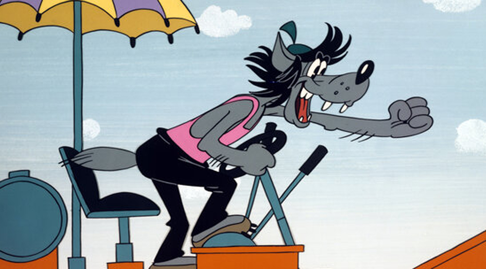 Кадр из мультсериала «Ну, погоди!»