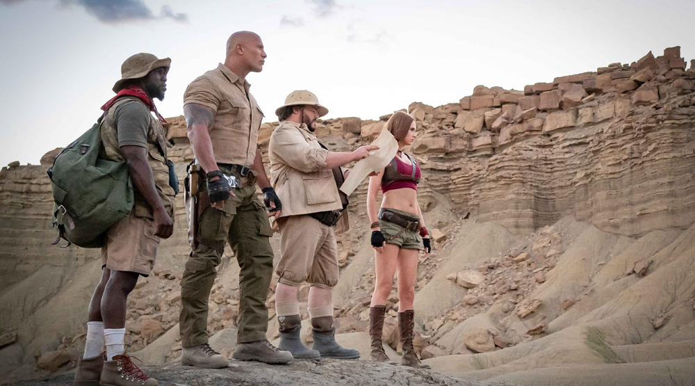 Кадр из фильма «Джуманджи: Новый уровень»