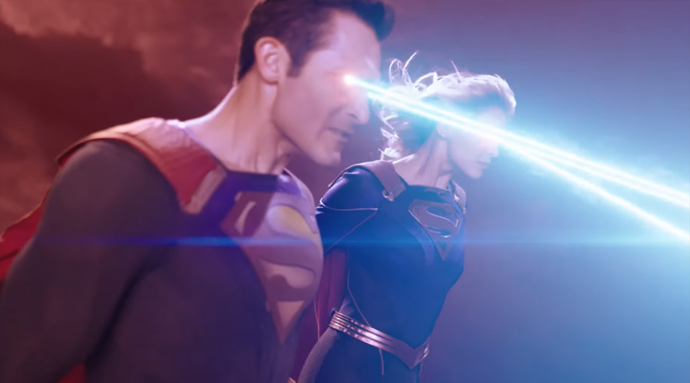 Кадр из кроссовера «Кризис на бесконечных Землях»