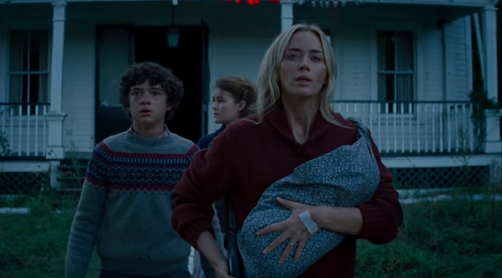 Кадр из фильма «Тихое место 2»