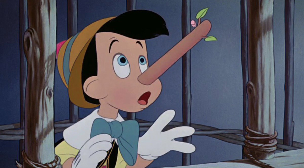 Кадр из мультфильма «Пиноккио» (1940)