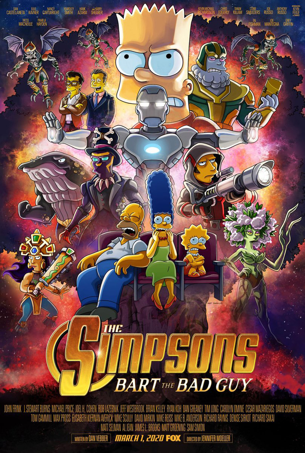 Промо-постер мультсериала «Симпсоны»