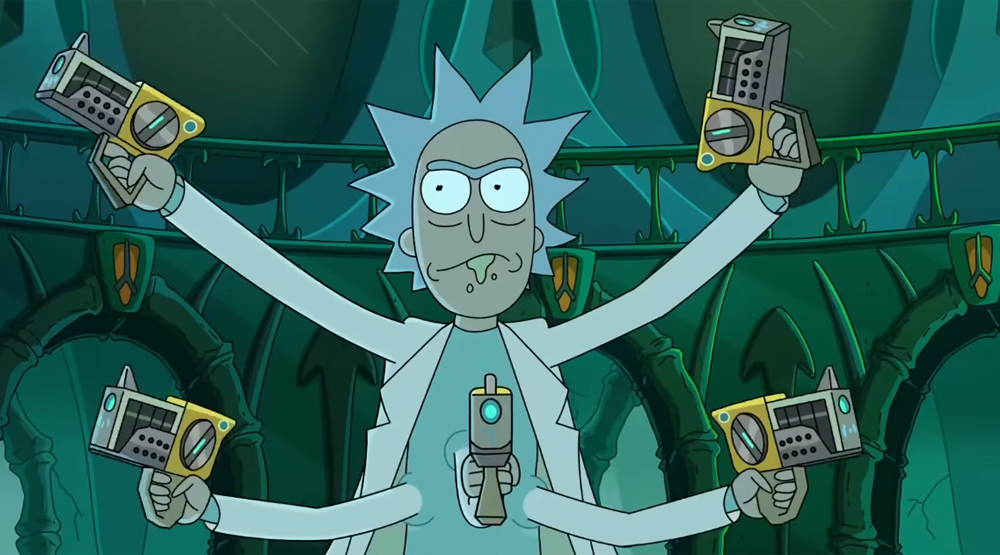 Кадр из мультсериала «Рик и Морти»