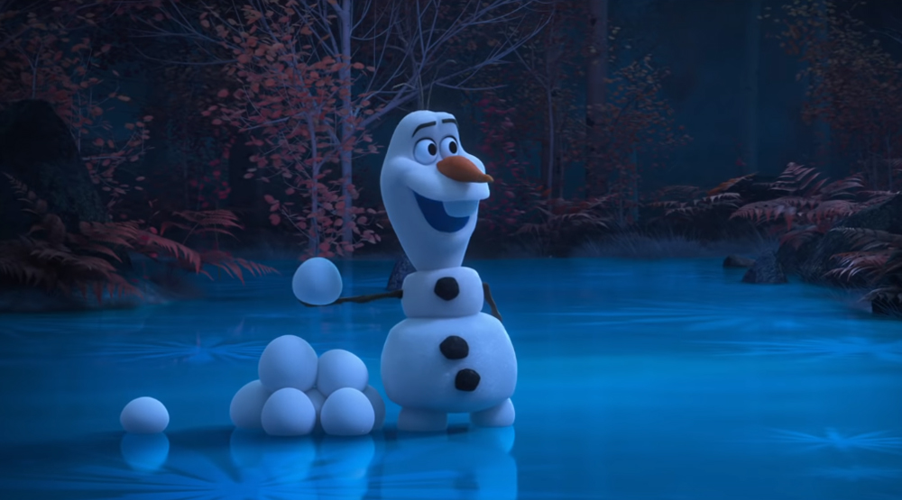 Кадр из мультсериала «At Home With Olaf»
