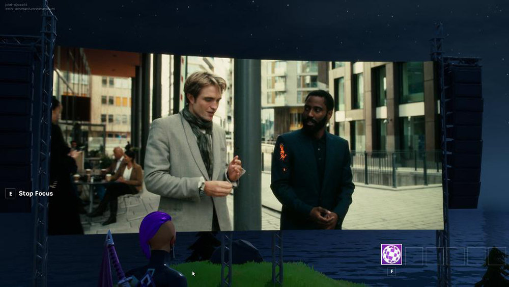 Кадр из игры Fortnite