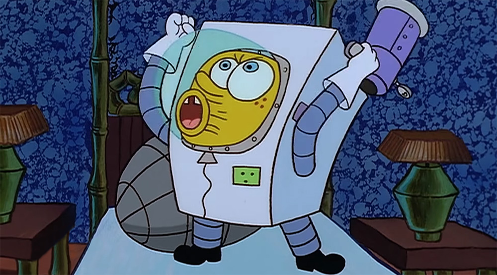 Кадр из мультсериала «Губка Боб Квадратные Штаны»