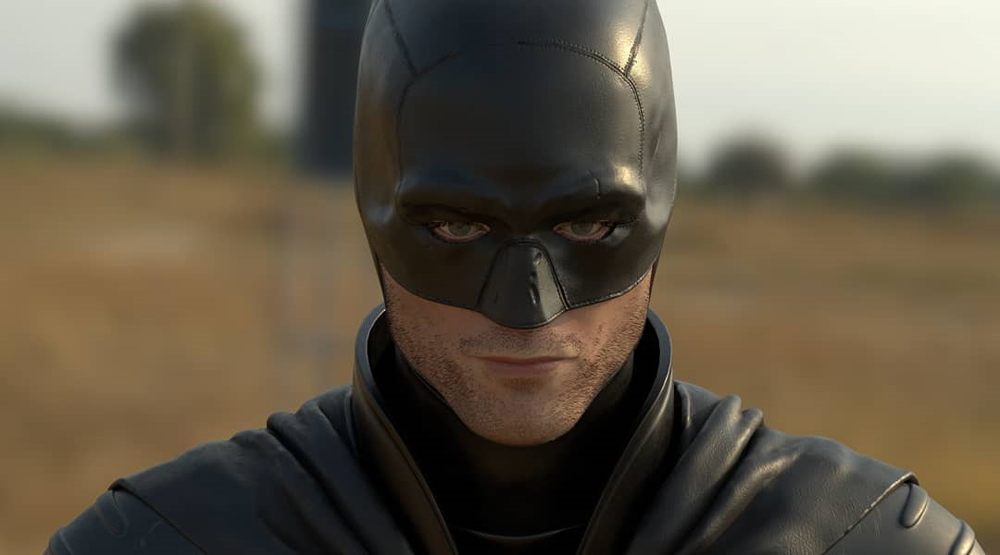 Роберт Паттинсон в образе Бэтмена, арт Leonardo Menegon