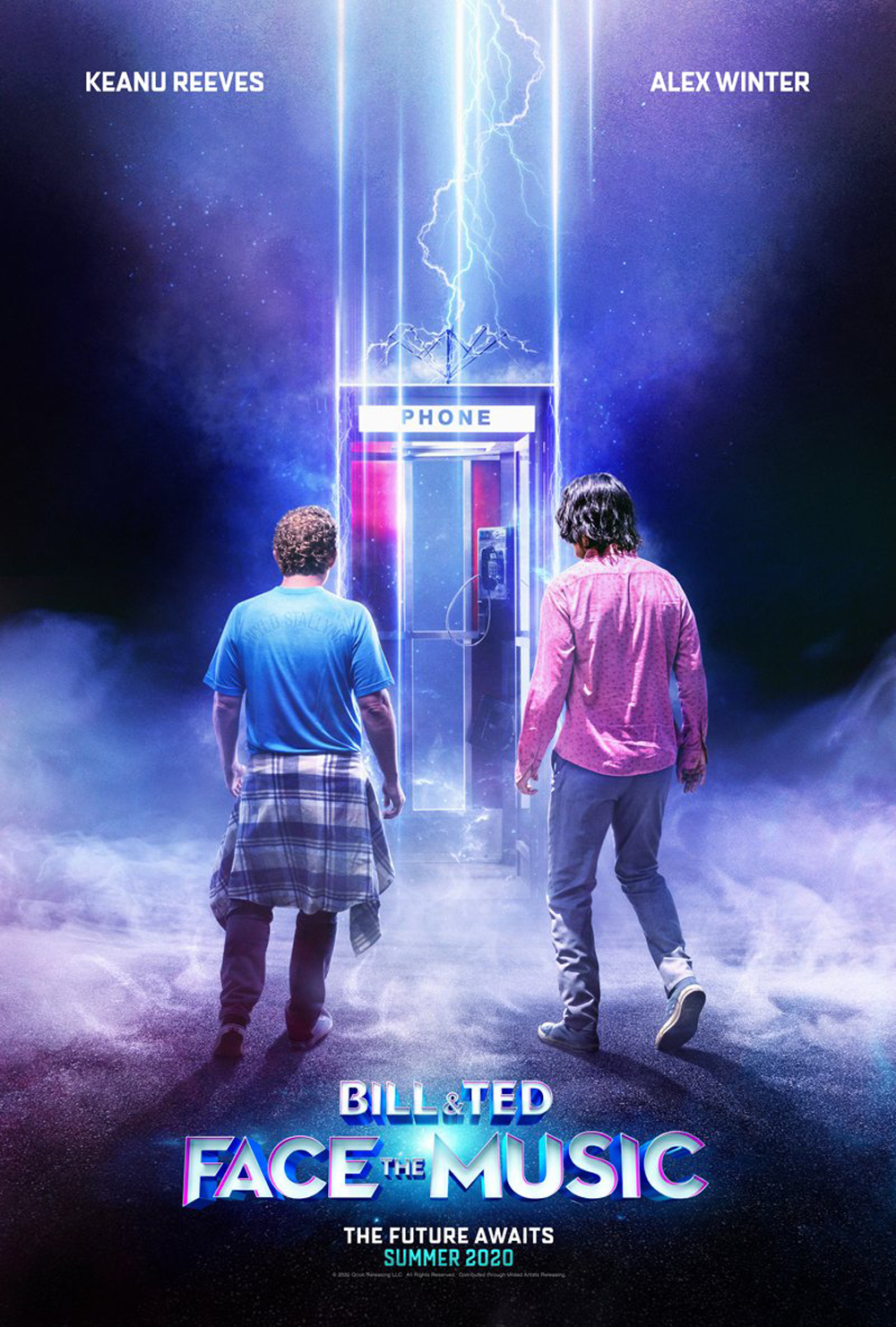 Промо-постер фильма «Билл и Тед»
