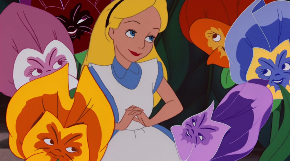 Кадр из мультфильма «Алиса в Стране чудес» (1951)