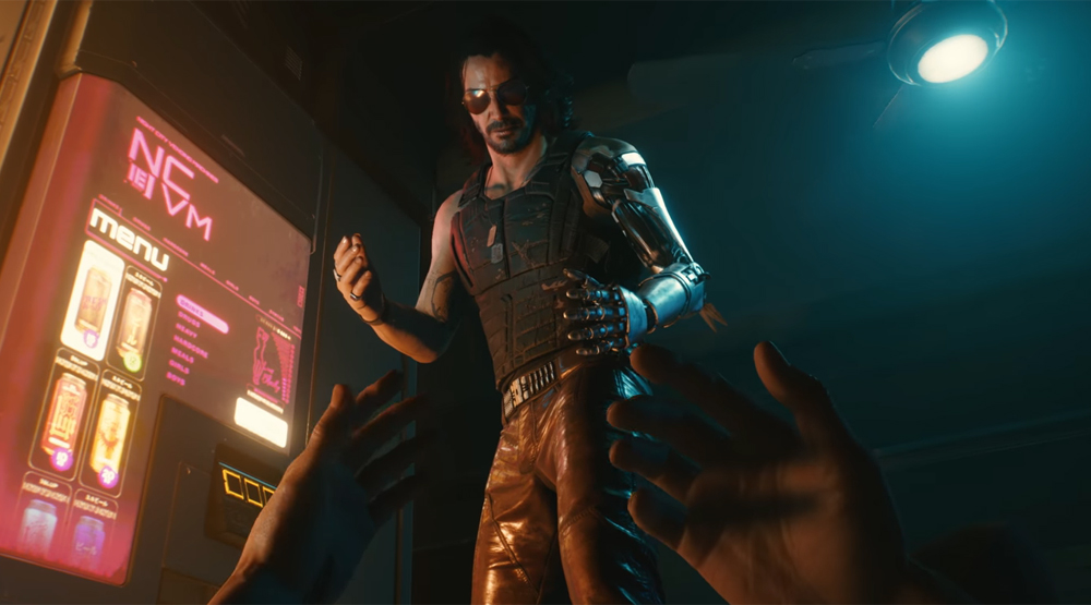 Кадр из игры Cyberpunk 2077