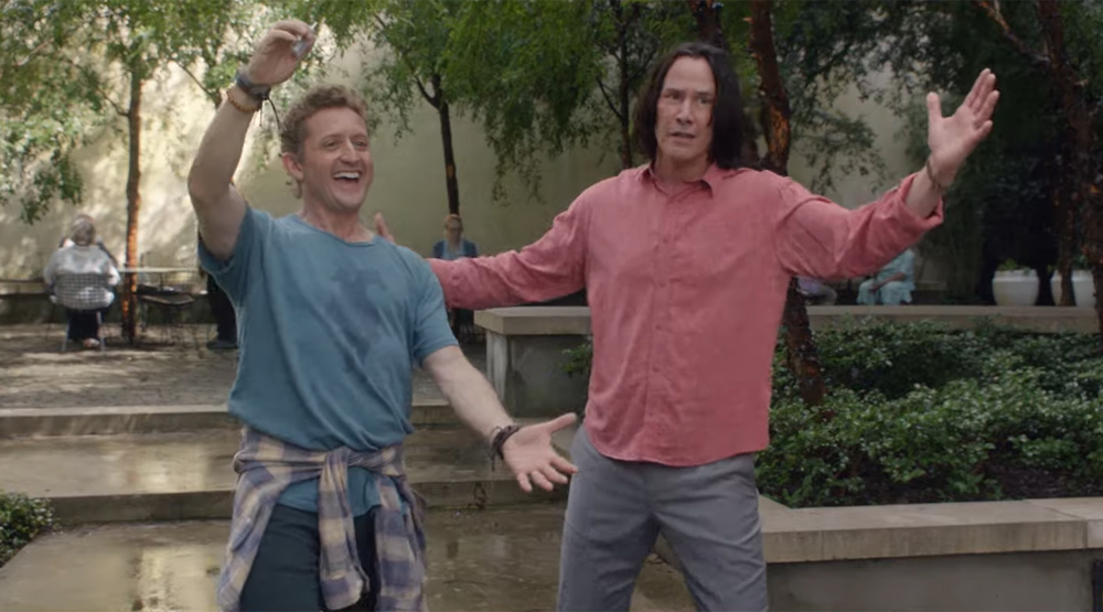 Кадр из фильма «Билл и Тед»