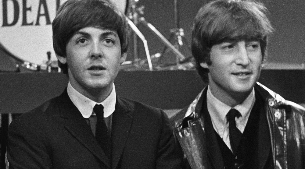Пол Маккартни и Джон Леннон