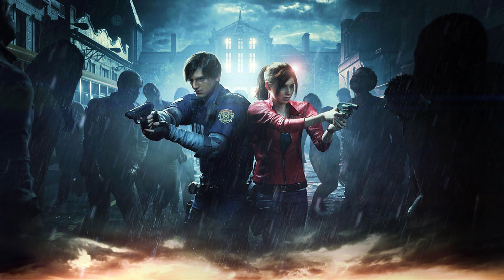 Промо-постер игры Resident Evil 2 Remake