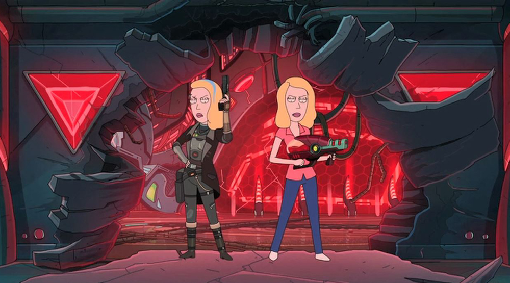 Кадр из мультсериала «Рик и Морти»