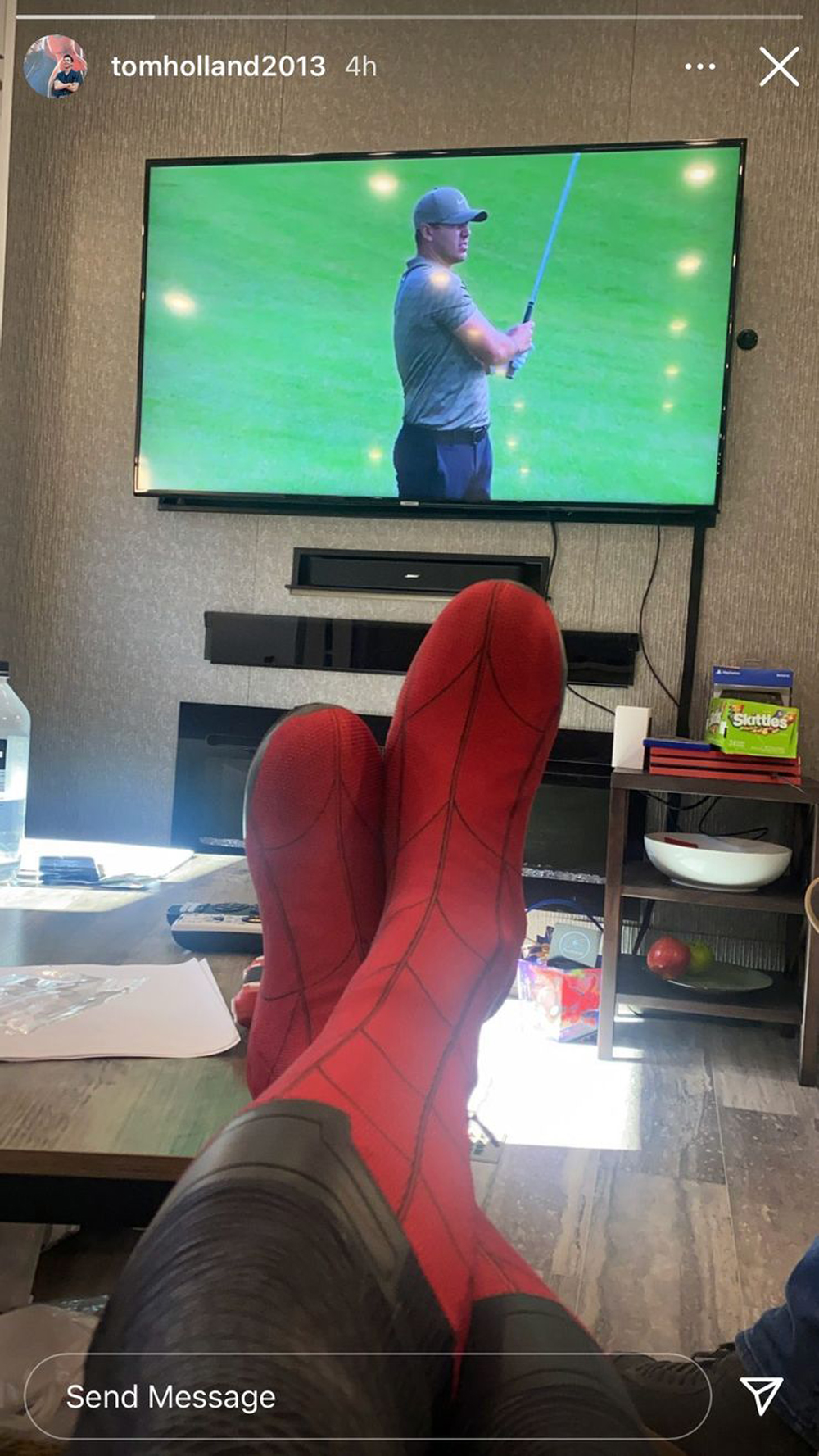 Instagram Тома Холланда