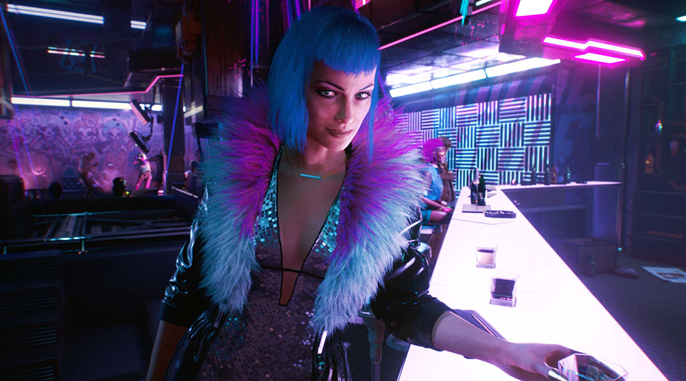 Кадр из игры Cyberpunk 2077