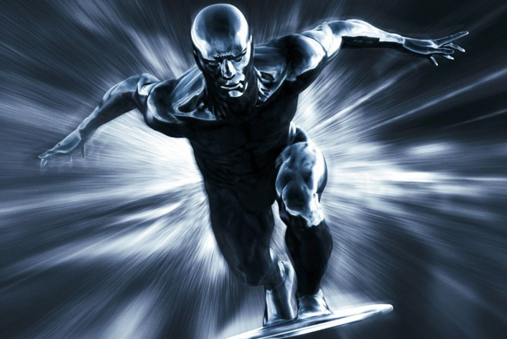 Промо-фото фильма «Фантастическая четверка: Вторжение Серебряного серфера»