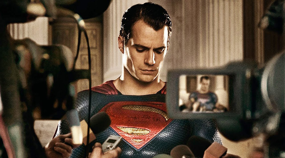 Генри Кавилл в образе Супермена