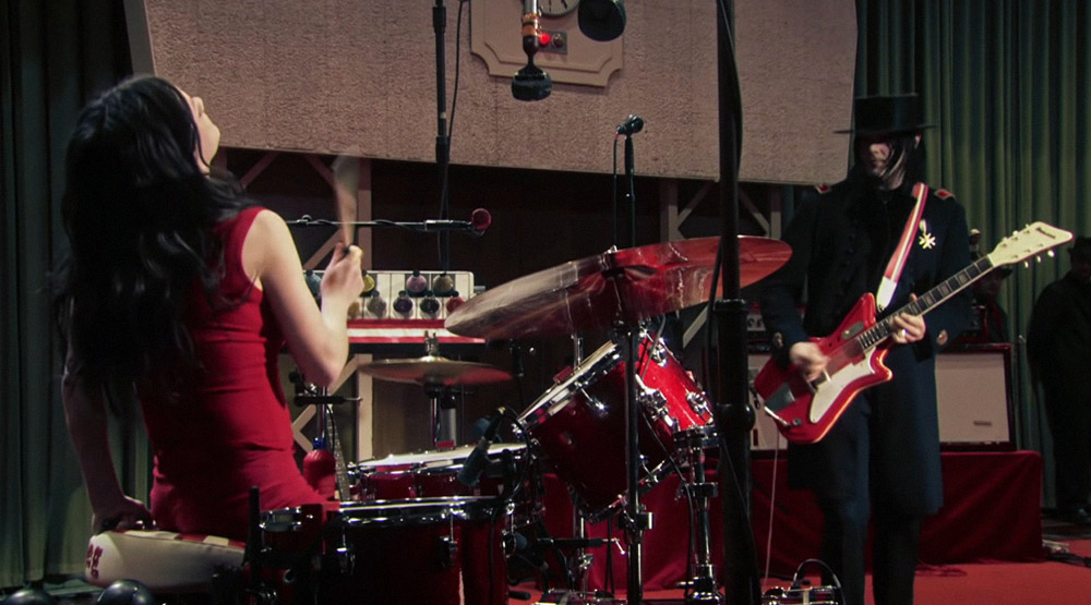 Кадр из видео «The White Stripes - From the Basement (Official Performance)»