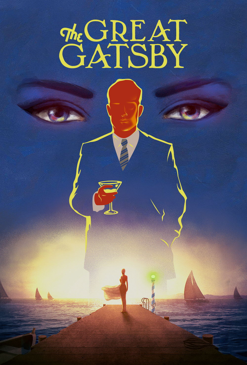 Промо-постер мультфильма «Великий Гэтсби»
