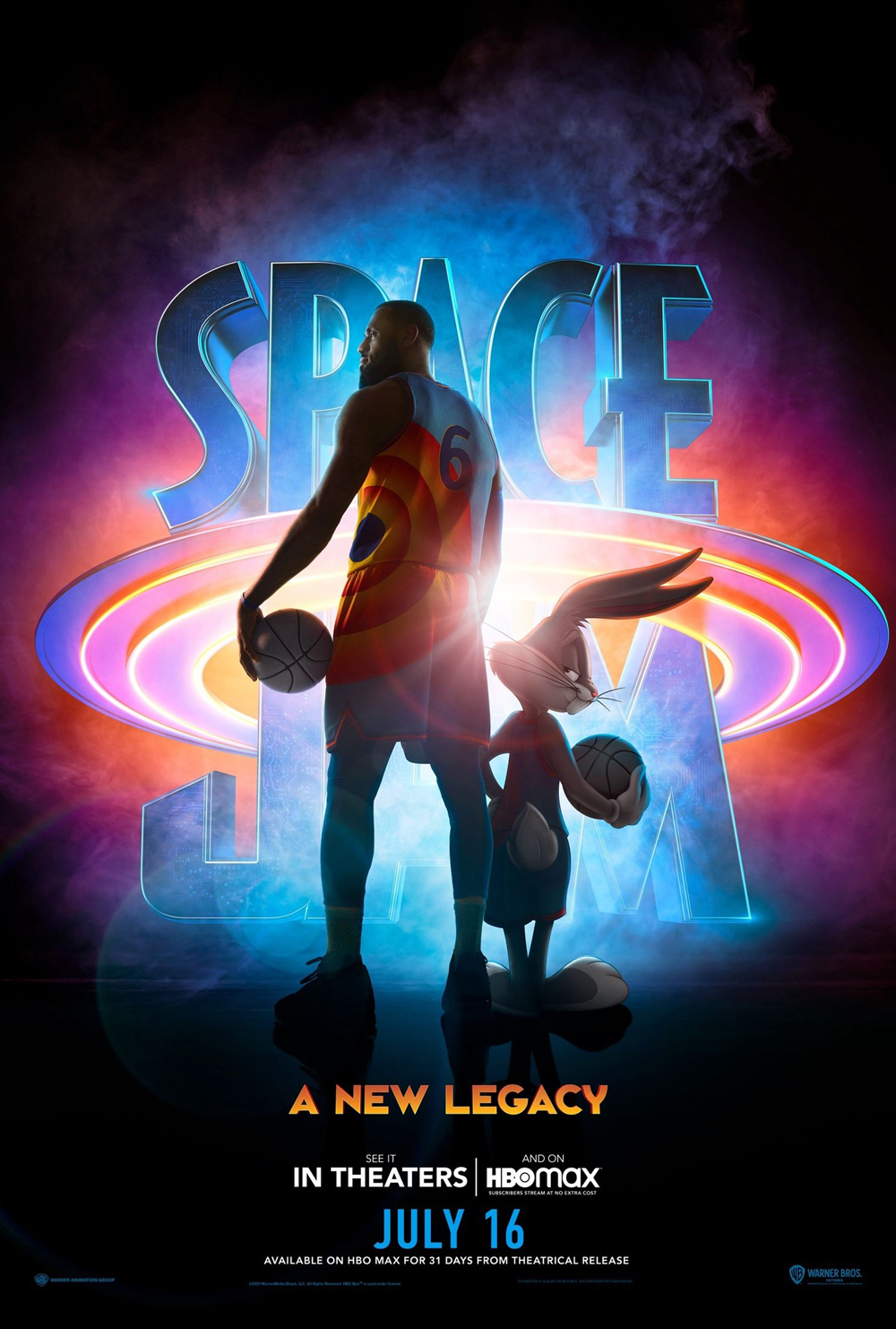 Промо-постер фильма «Космический джем: Новое поколение»