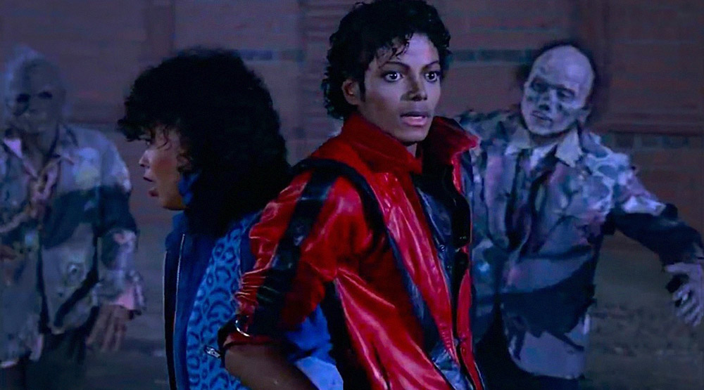 Майкл Джексон, кадр из клипа «Thriller»